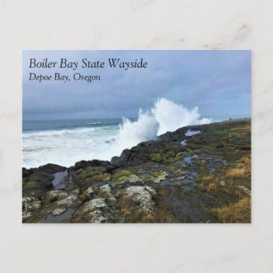 Cartão Postal Boiler Bay State Wayside, Depoe Bay, Oregon Postca