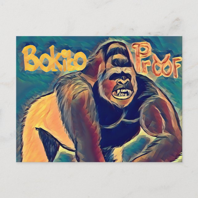 Cartão Postal Bokito Proof (Frente)