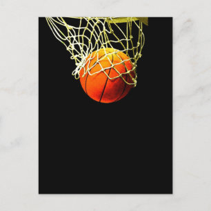 Cartão Postal Bola de Basquete