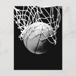Cartão Postal Bola de Basquete