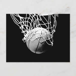 Cartão Postal Bola de Basquete