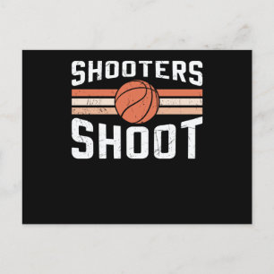 Cartão Postal Bola de Fotografias Design de basquetebol