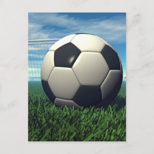 Cartão Postal Bola de Futebol (Futebol)