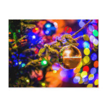 Bola de Ornamento de Vidro, Luzes Cheias