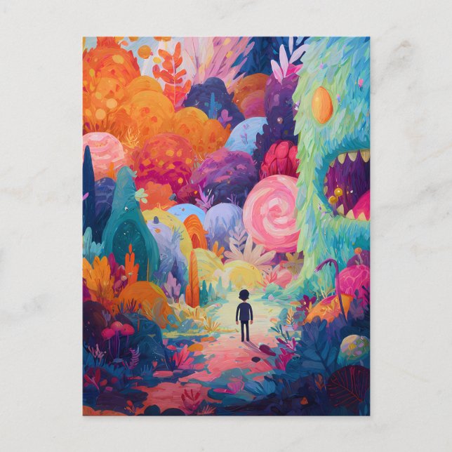 Cartão Postal Bold Rules: A Clear, Striking Message (Frente)