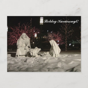 Cartão Postal Boldog Karácsonyt