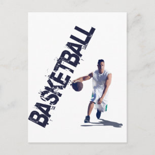 Cartão Postal Bolha de Basquete