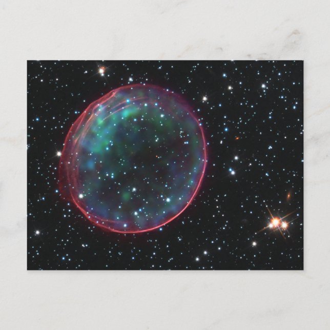 Cartão Postal Bolha Espacial (Frente)