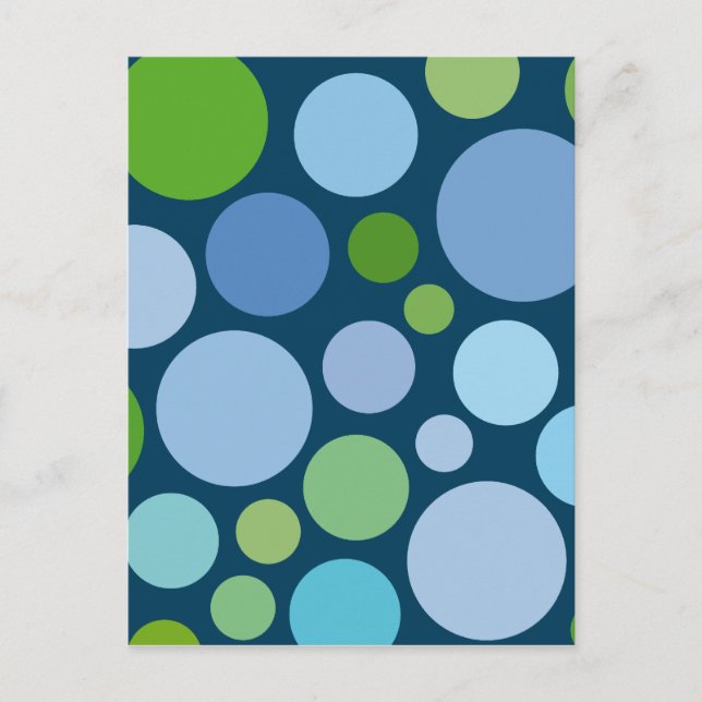 Cartão Postal bolhas (Frente)