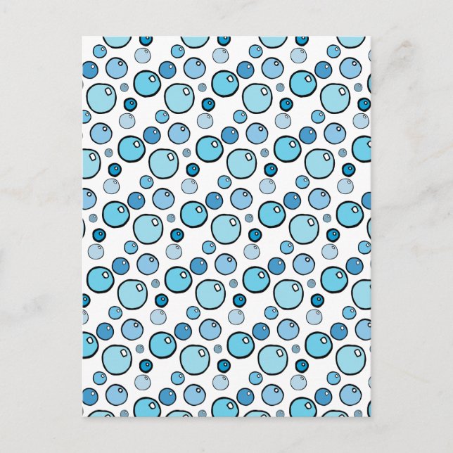 Cartão Postal Bolhas (Frente)