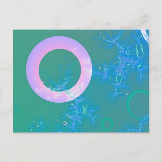 Cartão Postal Bolhas (Frente)