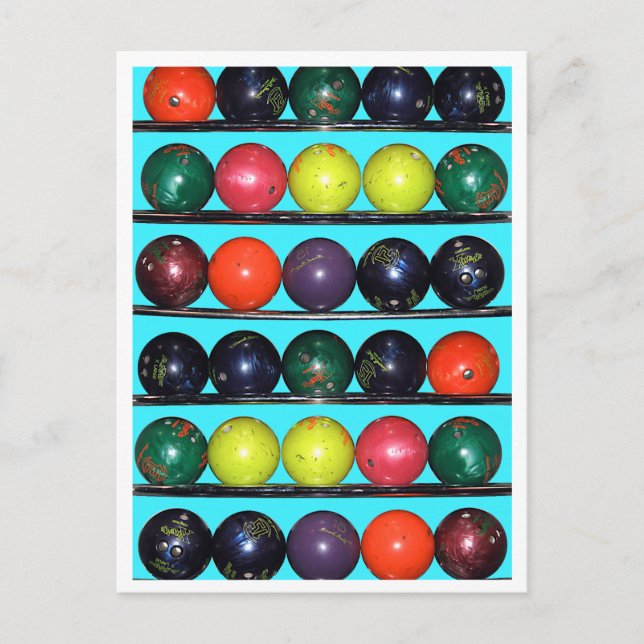 Cartão Postal Boliche Blitz (Frente)