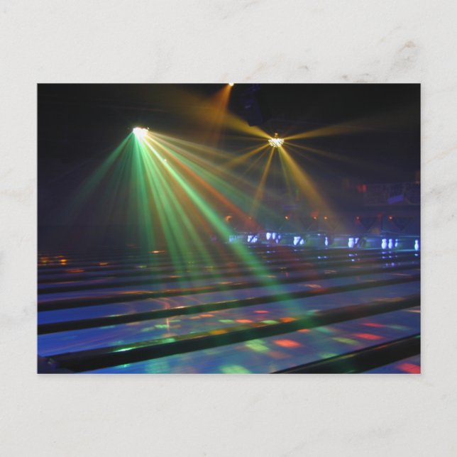 Cartão Postal Boliche de Zona Brilhante (Frente)