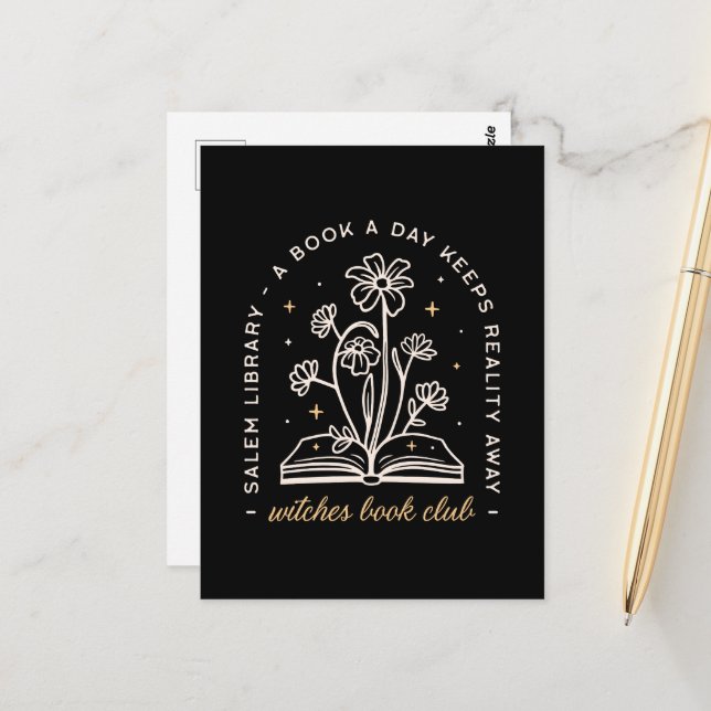 Cartão Postal Bolinho de bruxaria (Frente/Verso In Situ)