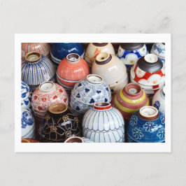 Cartão Postal Bolinhos de Japonês em Tóquio