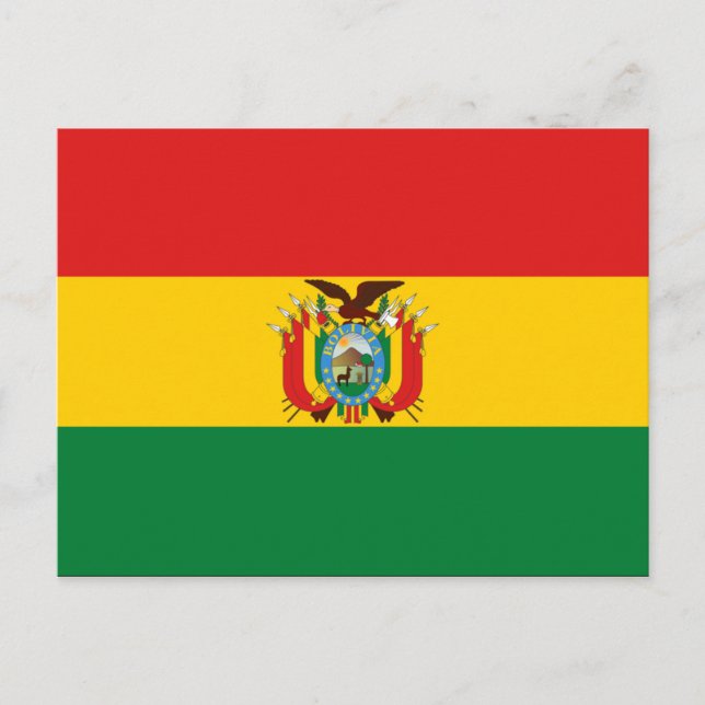 Cartão Postal Bolívia (Frente)