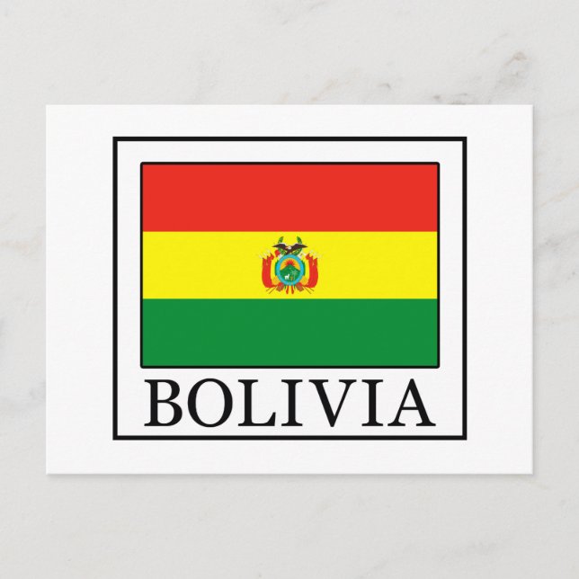 Cartão Postal Bolívia (Frente)