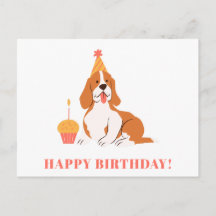 Bolo de Aniversário de Cachorro Fofo Colorido Mode