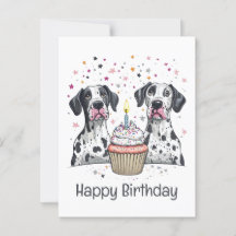 Bolo de Aniversário para Cachorros Great Dane
