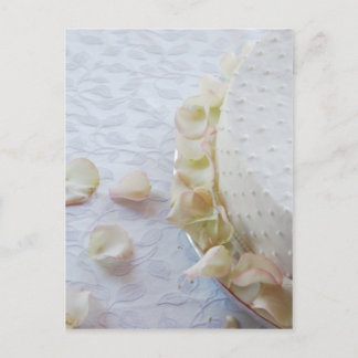 Cartão Postal Bolo de casamento bonito