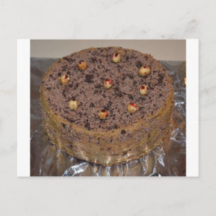 Cartão Postal bolo de cenoura