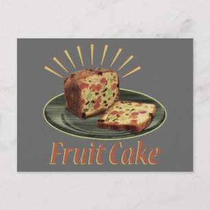 Cartão Postal Bolo de Frutas Bolo de Frutas