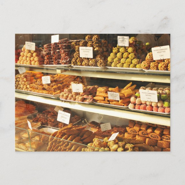 Cartão Postal Bolos (Frente)