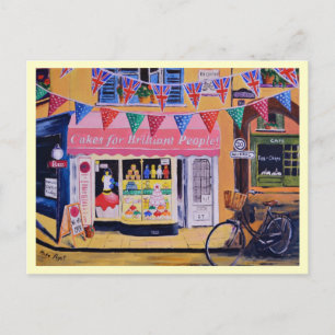 Cartão Postal Bolos Para Pessoas Brilhantes