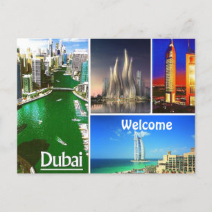 CARTÃO POSTAL BOLSA DE DUBAI POR MOJISOLA A GBADAMOSI