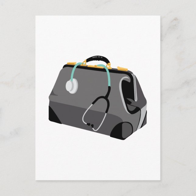 Cartão Postal Bolsa de Médicos (Frente)