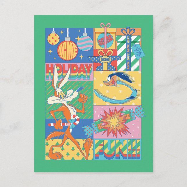 Cartão Postal BOLSAS DE CARRO™ | Férias (Frente)