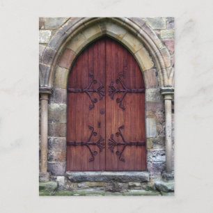 Cartão Postal Bolton Abbey Door