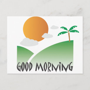 Cartão Postal Bom dia