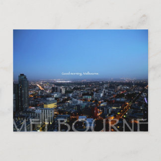 Cartão Postal Bom dia, Melbourne