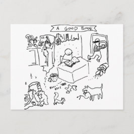 Cartão Postal Bom Livro