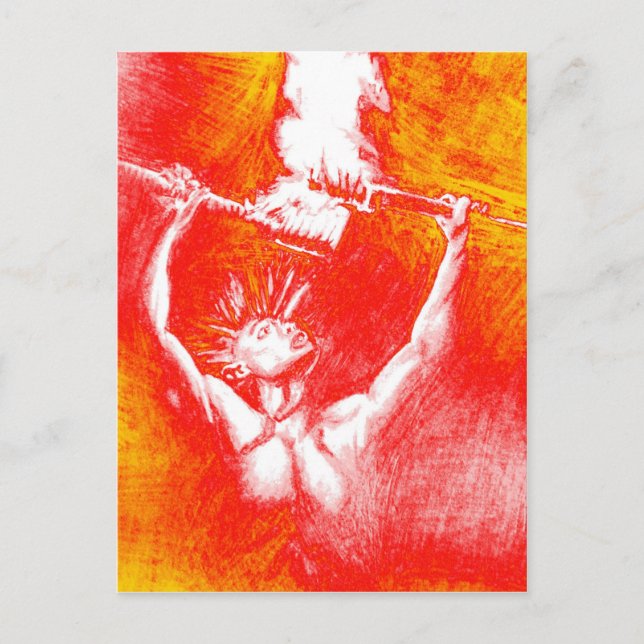 Cartão Postal Bomba (Frente)