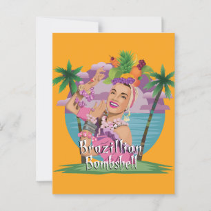 Cartão Postal Bomba brasileira