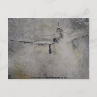 Cartão Postal Bombardeiro de mergulho alemão da Segunda Guerra M
