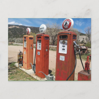 Cartão Postal Bombas de gás antigas