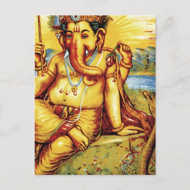 Cartão Postal Bombay Bazzar (Frente)