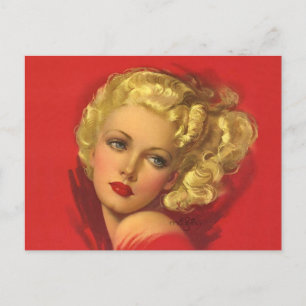 Cartão Postal BOMBSHELL BAD GIRLS - Pin-Ups