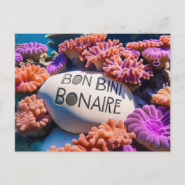 cartão postal Bon bini bonaire