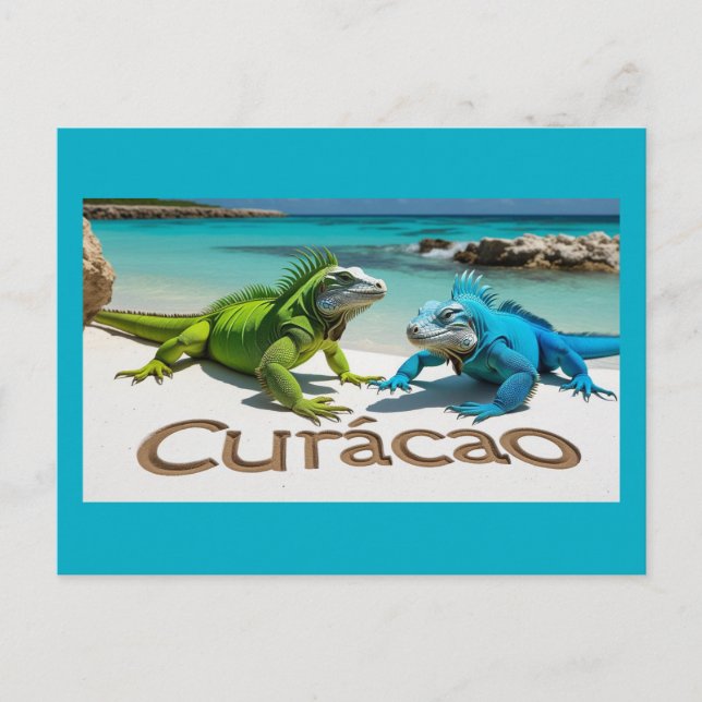 Cartão postal Bon Bini Curacao (Frente)