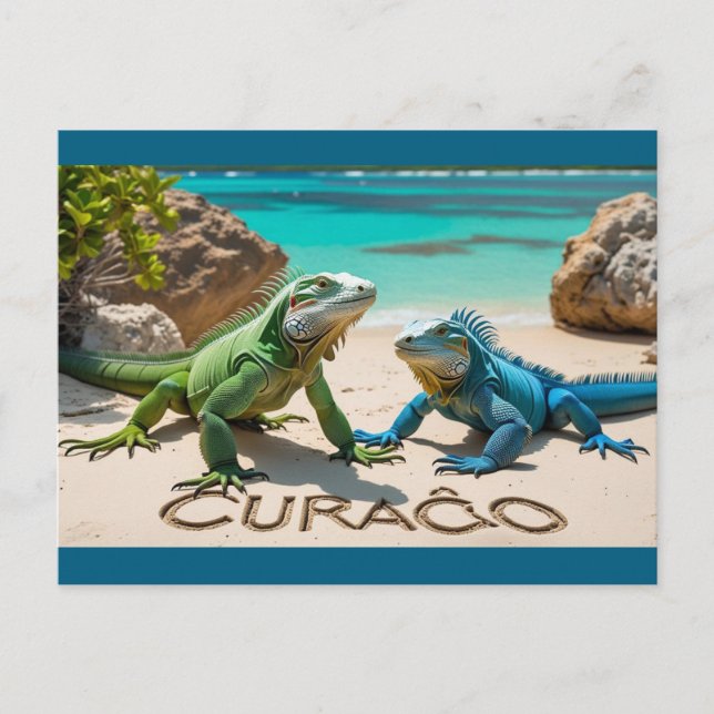 Cartão postal Bon Bini Curacao (Frente)