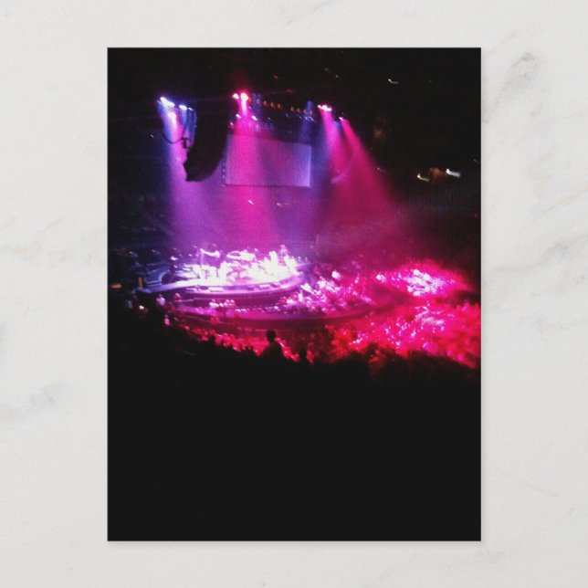 Cartão Postal Bon Jovi Concert (Frente)