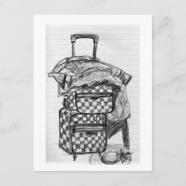 CARTÃO POSTAL BON VOYAGE (Frente)