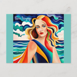 Cartão Postal Bon Voyage