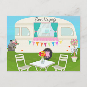 Cartão Postal Bon Voyage