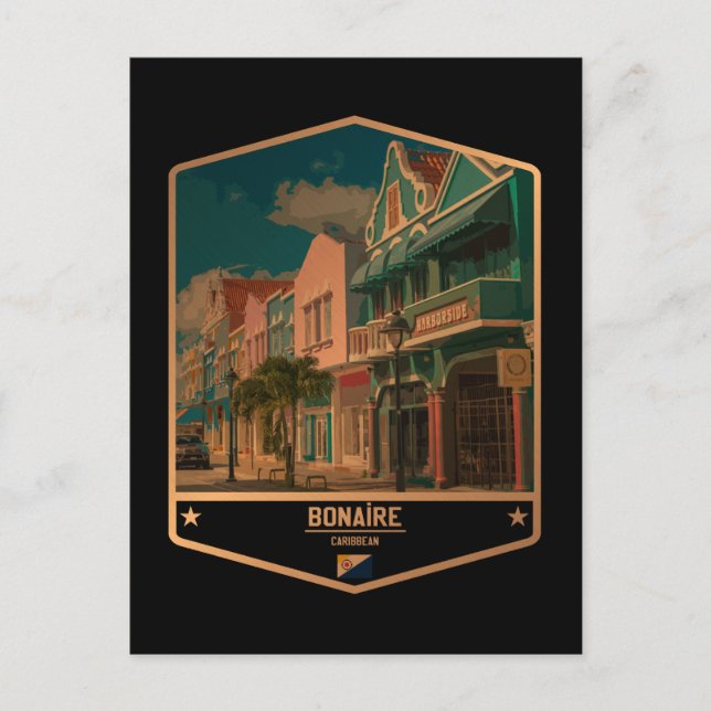 Cartão Postal Bonaire (Frente)
