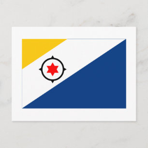 Cartão Postal Bonaire Flag